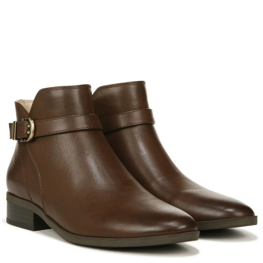 Soul Naturalizer Rosaline Booties Womens US 6.5 Dark Brown Leather Boots LION723